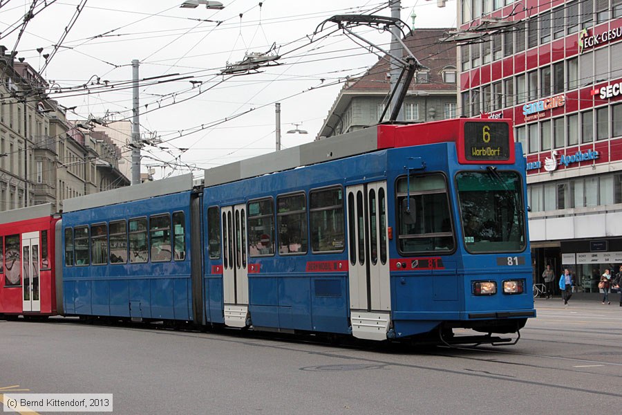 Bern - Stra&szlig;enbahn - 81
/ Bild: bern81_bk1310020167.jpg