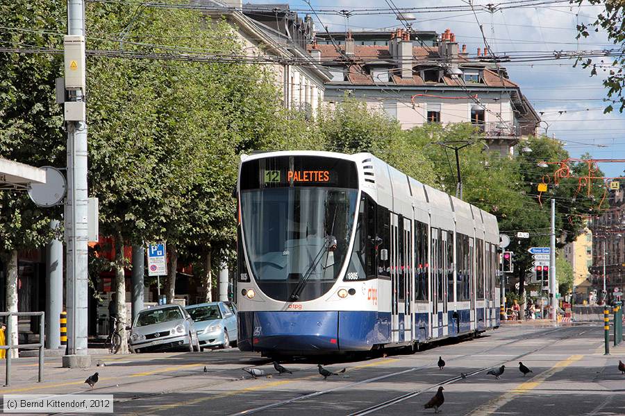 Tram Gen&egrave;ve - 1805
/ Bild: genf1805_bk1208260198.jpg