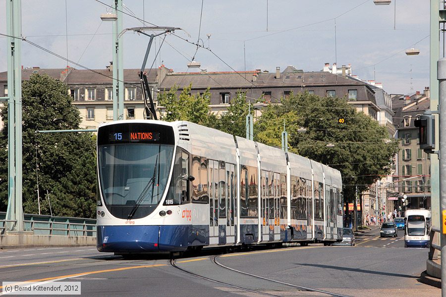 Tram Gen&egrave;ve - 1815
/ Bild: genf1815_bk1208250048.jpg