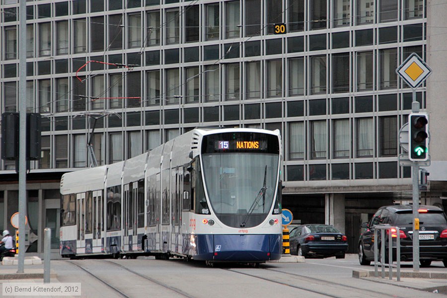 Tram Gen&egrave;ve - 1815
/ Bild: genf1815_bk1208250536.jpg