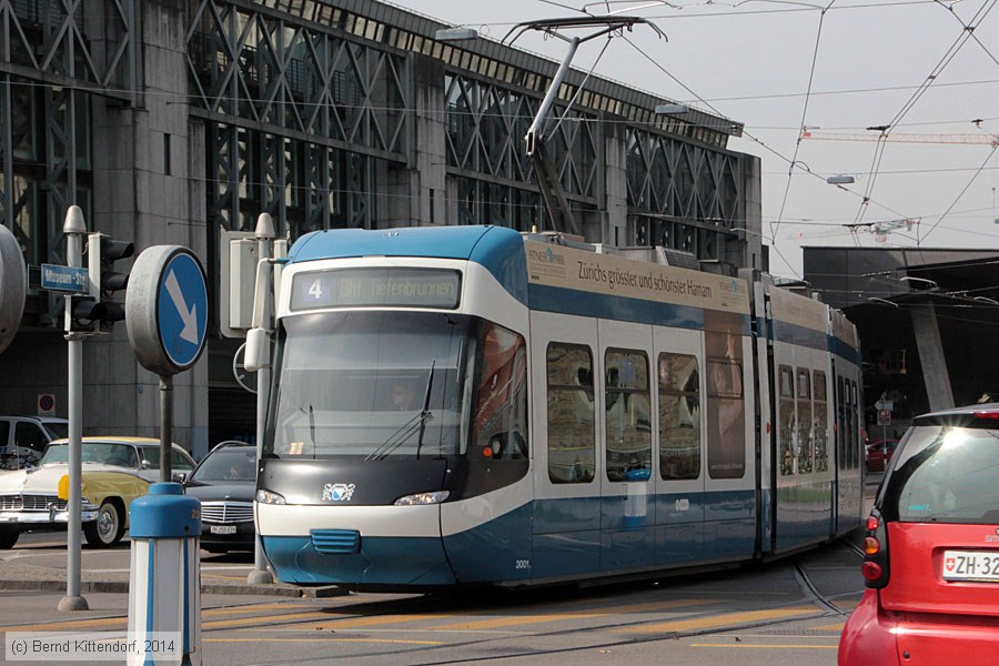 Zürich - Straßenbahn - 3001
/ Bild: zuerich3001_bk1403110235.jpg