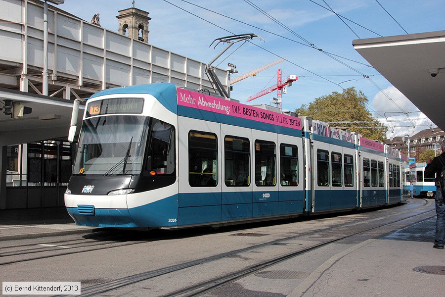 Z&uuml;rich - Stra&szlig;enbahn - 3024
/ Bild: zuerich3024_bk1309170280.jpg