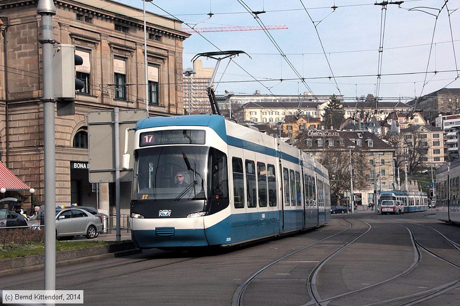 Z&uuml;rich - Stra&szlig;enbahn - 3035
/ Bild: zuerich3035_bk1403110511.jpg
