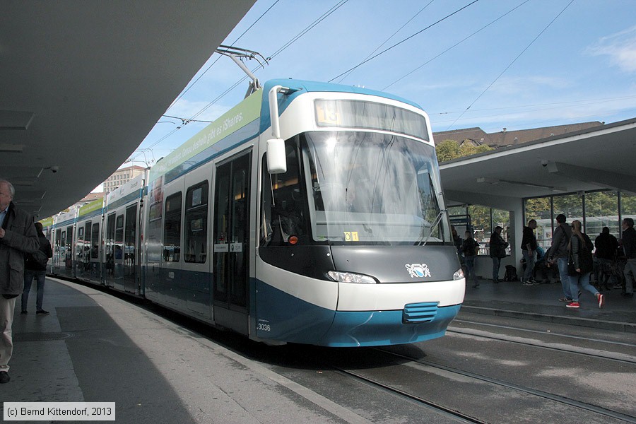 Z&uuml;rich - Stra&szlig;enbahn - 3036
/ Bild: zuerich3036_bk1309170317.jpg