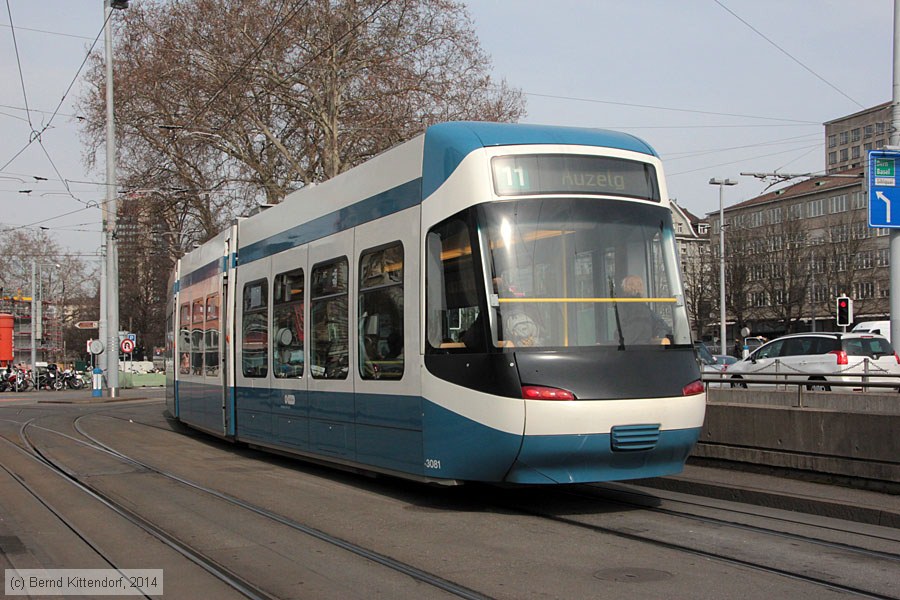 Zürich - Straßenbahn - 3081
/ Bild: zuerich3081_bk1403110205.jpg