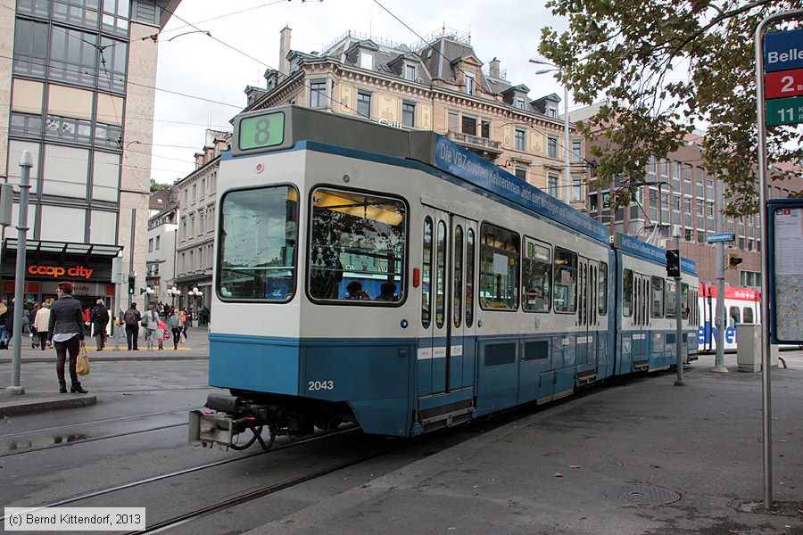 Z&uuml;rich - Stra&szlig;enbahn - 2043
/ Bild: zuerich2043_bk1309170530.jpg