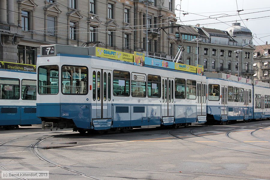 Zürich - Straßenbahn - 2435
/ Bild: zuerich2435_bk1309170254.jpg Zürich - Straßenbahn - 2435
/ Bild: zuerich2435_bk1309170254.jpg