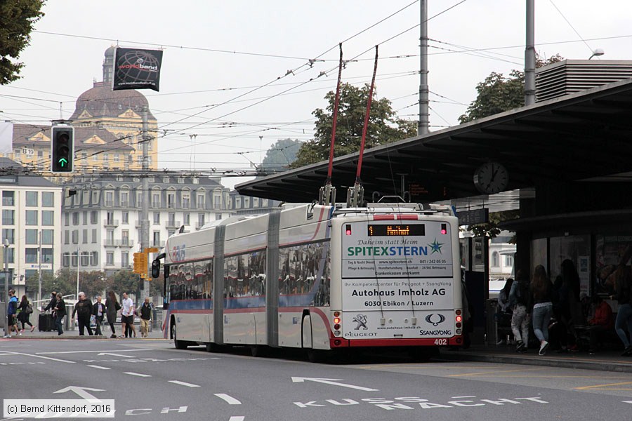 Trolleybus Luzern - 402
/ Bild: luzern402_bk1609270192.jpg Trolleybus Luzern - 402
/ Bild: luzern402_bk1609270192.jpg