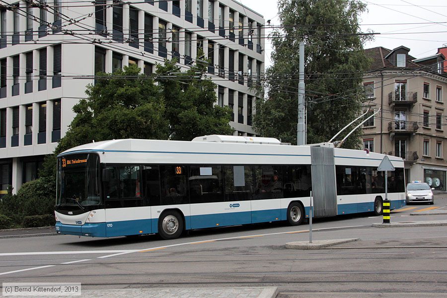 Z&uuml;rich - Trolleybus - 170
/ Bild: zuerich170_bk1309170562.jpg