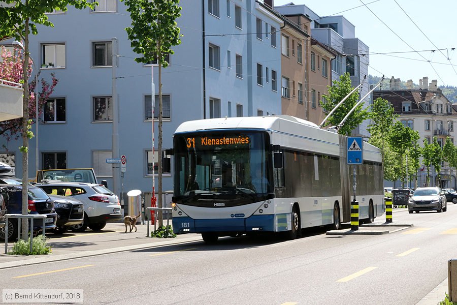 Z&uuml;rich - Trolleybus - 181
/ Bild: zuerich181_bk1804240473.jpg