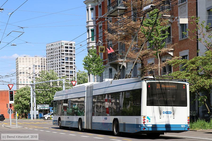 Z&uuml;rich - Trolleybus - 181
/ Bild: zuerich181_bk1804240475.jpg