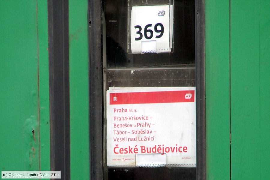 České Dráhy - Zuglaufschild
/ Bild: zuglaufcdr_cw1110210518.jpg