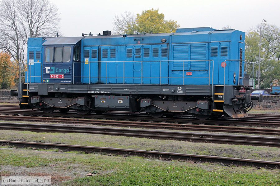 ČD Cargo - 743001-0
/ Bild: cd7430010_bk1310170155.jpg