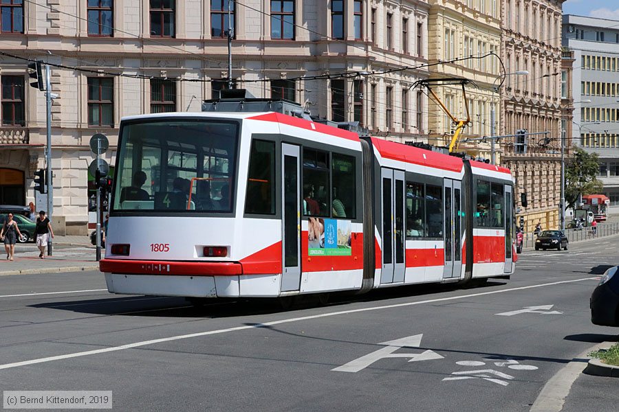 Straßenbahn Brno - 1805
/ Bild: brno1805_bk1907250121.jpg