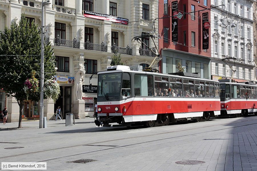 Stra&szlig;enbahn Brno - 1211
/ Bild: brno1211_bk1608300457.jpg
