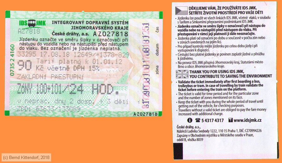 Brno - IDS JMK - Fahrkarte
/ Bild: brno_fk20180817tk.jpg