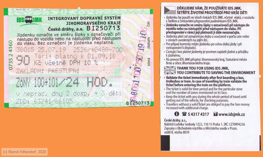 Brno - IDS JMK - Fahrkarte
/ Bild: brno_fk20190725tk.jpg