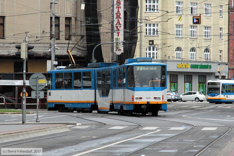 Straßenbahn Ostrava - 1502
/ Bild: ostrava1502_bk1707270558.jpg