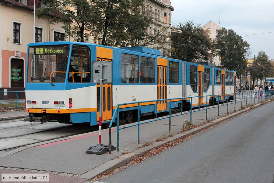 Straßenbahn Ostrava - 1506
/ Bild: ostrava1506_bk1110200638.jpg