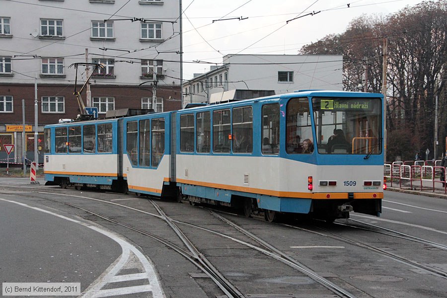 Straßenbahn Ostrava - 1509
/ Bild: ostrava1509_bk1110200627.jpg