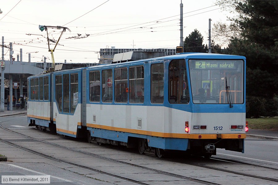 Straßenbahn Ostrava - 1512
/ Bild: ostrava1512_bk1110200548.jpg