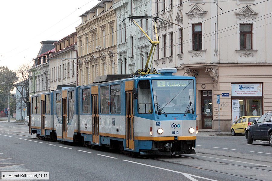 Straßenbahn Ostrava - 1512
/ Bild: ostrava1512_bk1110200566.jpg