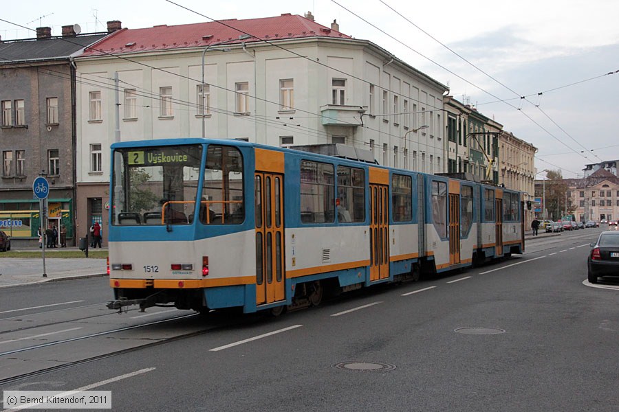 Straßenbahn Ostrava - 1512
/ Bild: ostrava1512_bk1110200568.jpg