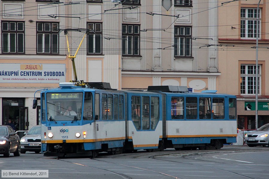 Straßenbahn Ostrava - 1513
/ Bild: ostrava1513_bk1110200570.jpg