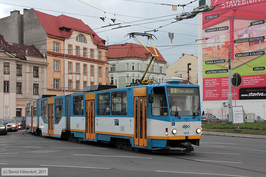 Straßenbahn Ostrava - 1513
/ Bild: ostrava1513_bk1110200573.jpg