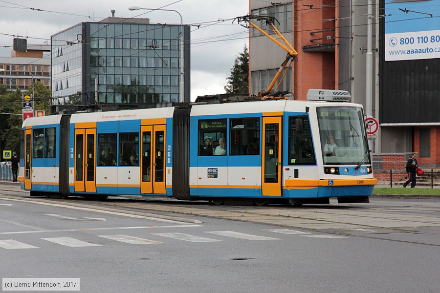 Straßenbahn Ostrava - 1206
/ Bild: ostrava1206_bk1707270385.jpg