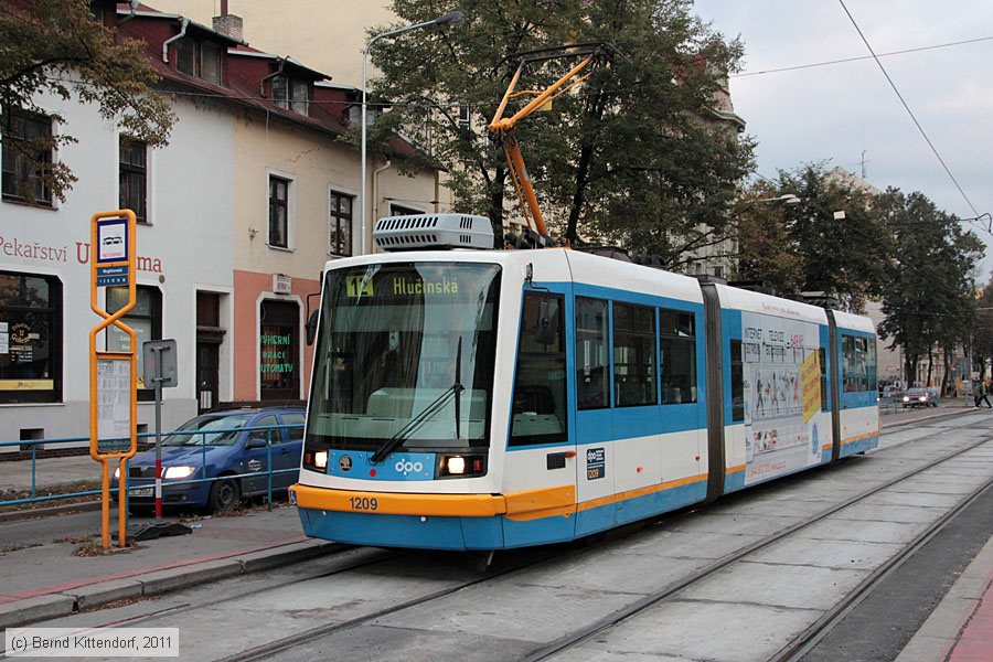 Straßenbahn Ostrava - 1209
/ Bild: ostrava1209_bk1110200630.jpg