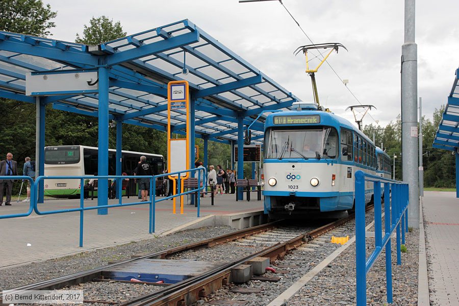 Straßenbahn Ostrava - 1023
/ Bild: ostrava1023_bk1707270519.jpg