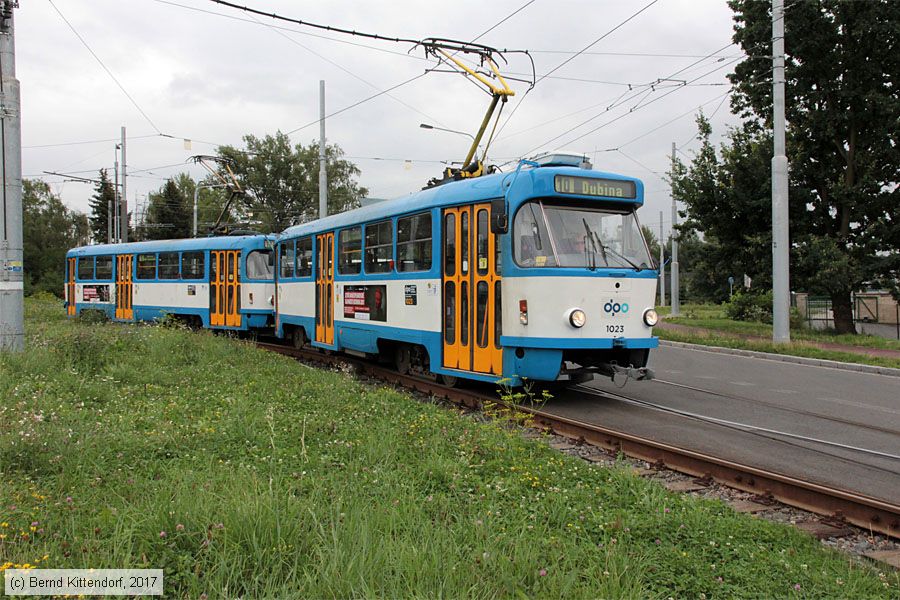 Straßenbahn Ostrava - 1023
/ Bild: ostrava1023_bk1707270544.jpg