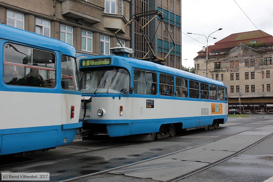 Straßenbahn Ostrava - 1046
/ Bild: ostrava1046_bk1707270422.jpg