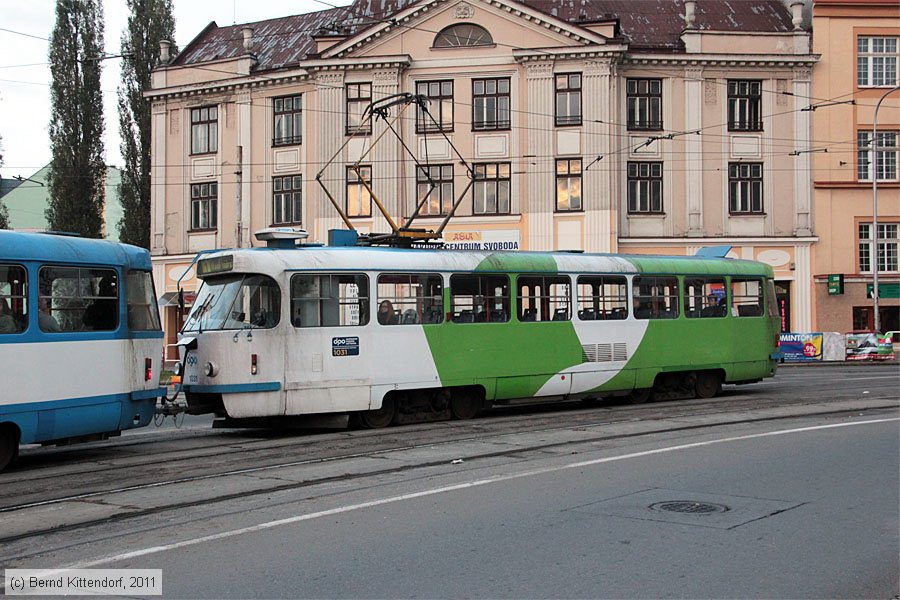 Straßenbahn Ostrava - 1031
/ Bild: ostrava1031_bk1110200652.jpg