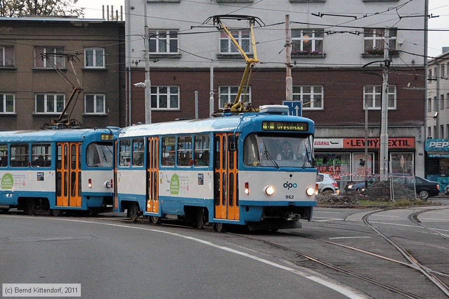 Straßenbahn Ostrava - 962
/ Bild: ostrava962_bk1110200639.jpg