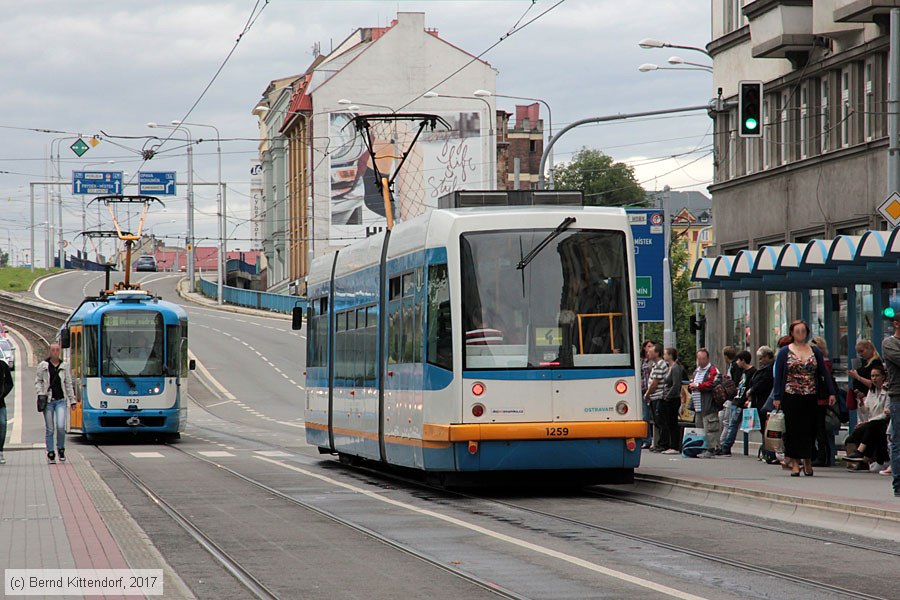 Straßenbahn Ostrava - 1259
/ Bild: ostrava1259_bk1707270561.jpg