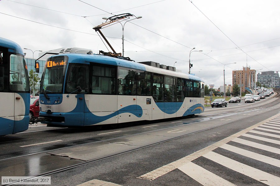 Straßenbahn Ostrava - 1362
/ Bild: ostrava1362_bk1707270444.jpg