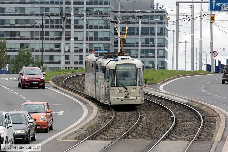 Straßenbahn Ostrava - 1402
/ Bild: ostrava1402_bk1707270460.jpg
