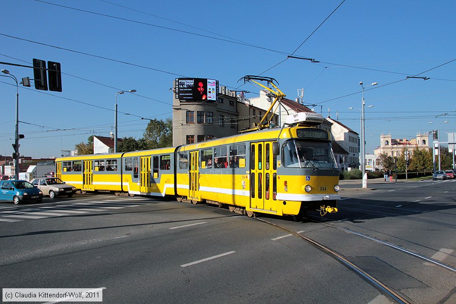 Straßenbahn Plzeň - 314
/ Bild: plzen314_cw1110170320.jpg