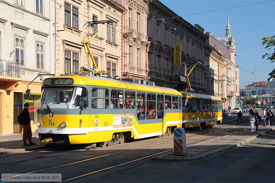 Straßenbahn Plzeň - 316
/ Bild: plzen316_cw1110170256.jpg