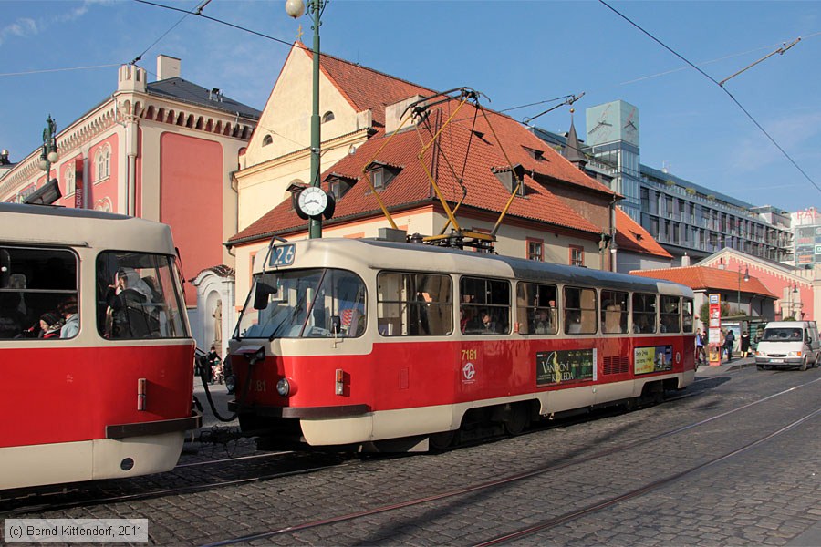 Stra&szlig;enbahn Praha - 7181
/ Bild: praha7181_bk1110180480.jpg