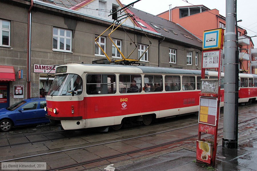 Stra&szlig;enbahn Praha - 8442
/ Bild: praha8442_bk1110190102.jpg