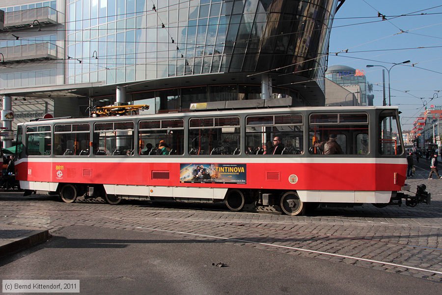 Stra&szlig;enbahn Praha - 8611
/ Bild: praha8611_bk1110210026.jpg