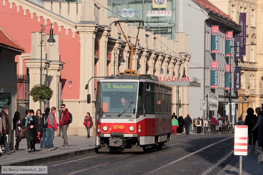 Straßenbahn Praha - 8749
/ Bild: praha8749_bk1110180483.jpg Straßenbahn Praha - 8749
/ Bild: praha8749_bk1110180483.jpg