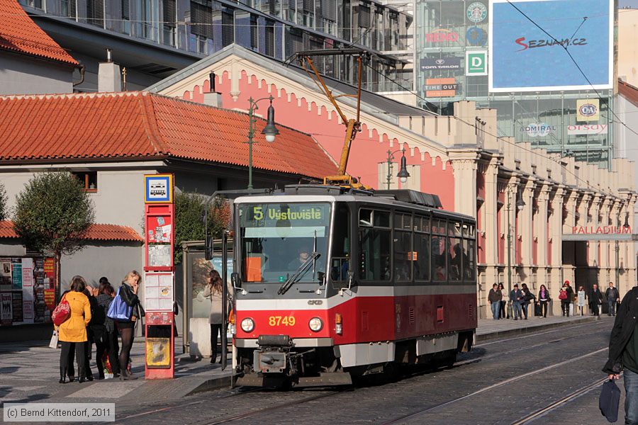 Straßenbahn Praha - 8749
/ Bild: praha8749_bk1110180486.jpg Straßenbahn Praha - 8749
/ Bild: praha8749_bk1110180486.jpg