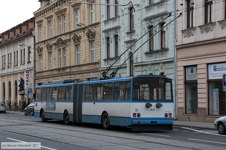 Trolleybus Ostrava - 3511
/ Bild: ostrava3511_bk1110200565.jpg