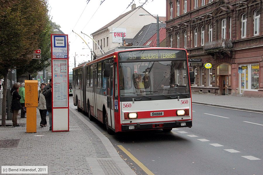 Trolleybus &Uacute;st&iacute; nad Labem - 560
/ Bild: ustinadlabem560_bk1110190375.jpg