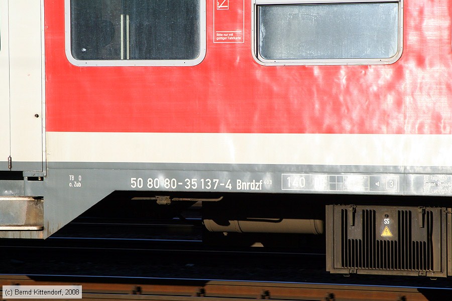 Deutsche Bahn - 50808035137-4
/ Bild: db508080351374_bk0802070017.jpg