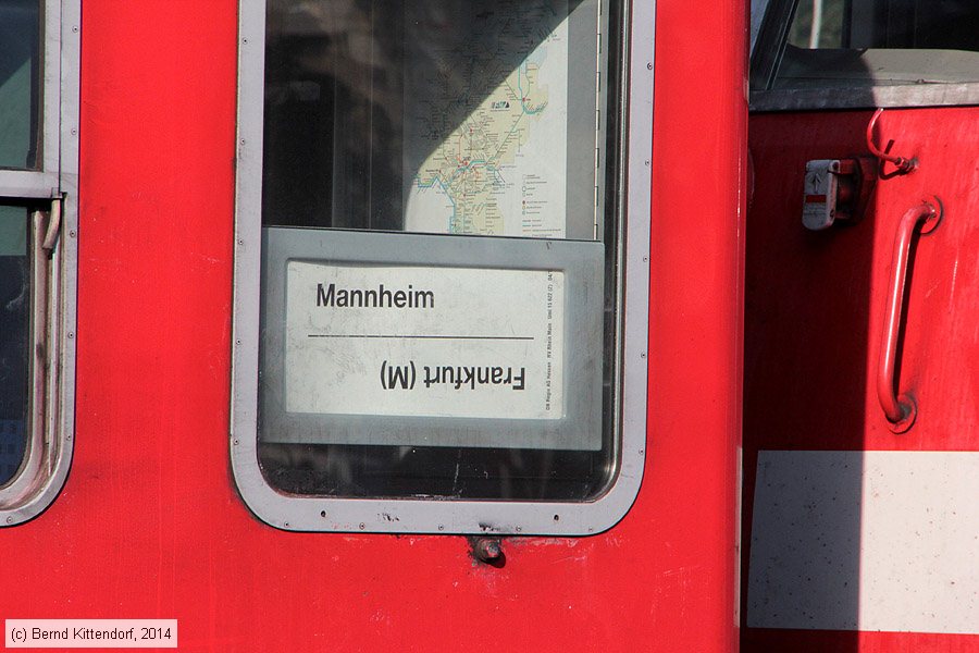 Deutsche Bahn - Zuglaufschild - RB
/ Bild: zuglaufrb_bk1408110006.jpg